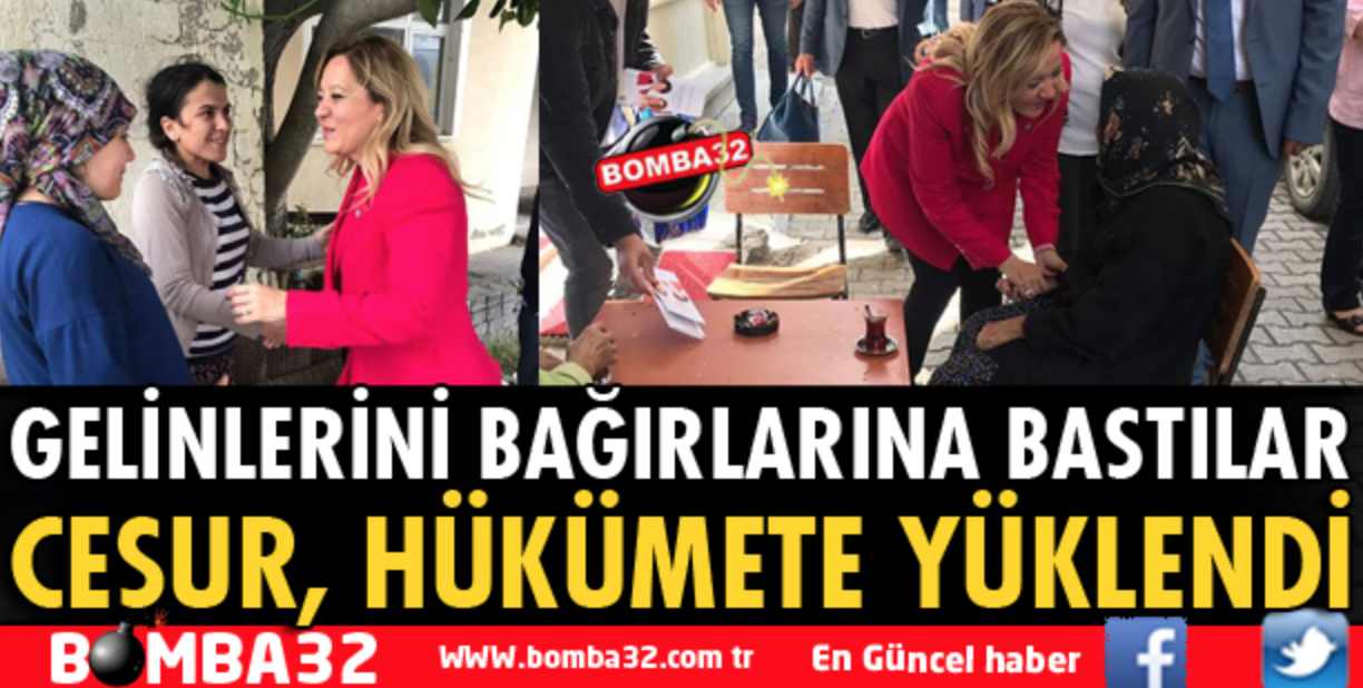 Aylin Cesur Barla'da hükümete yüklendi.